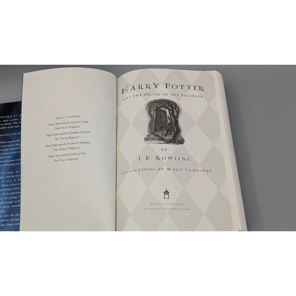 Harry Potter And the Order of the Phoenix 1st Edition 1st American Print 2003